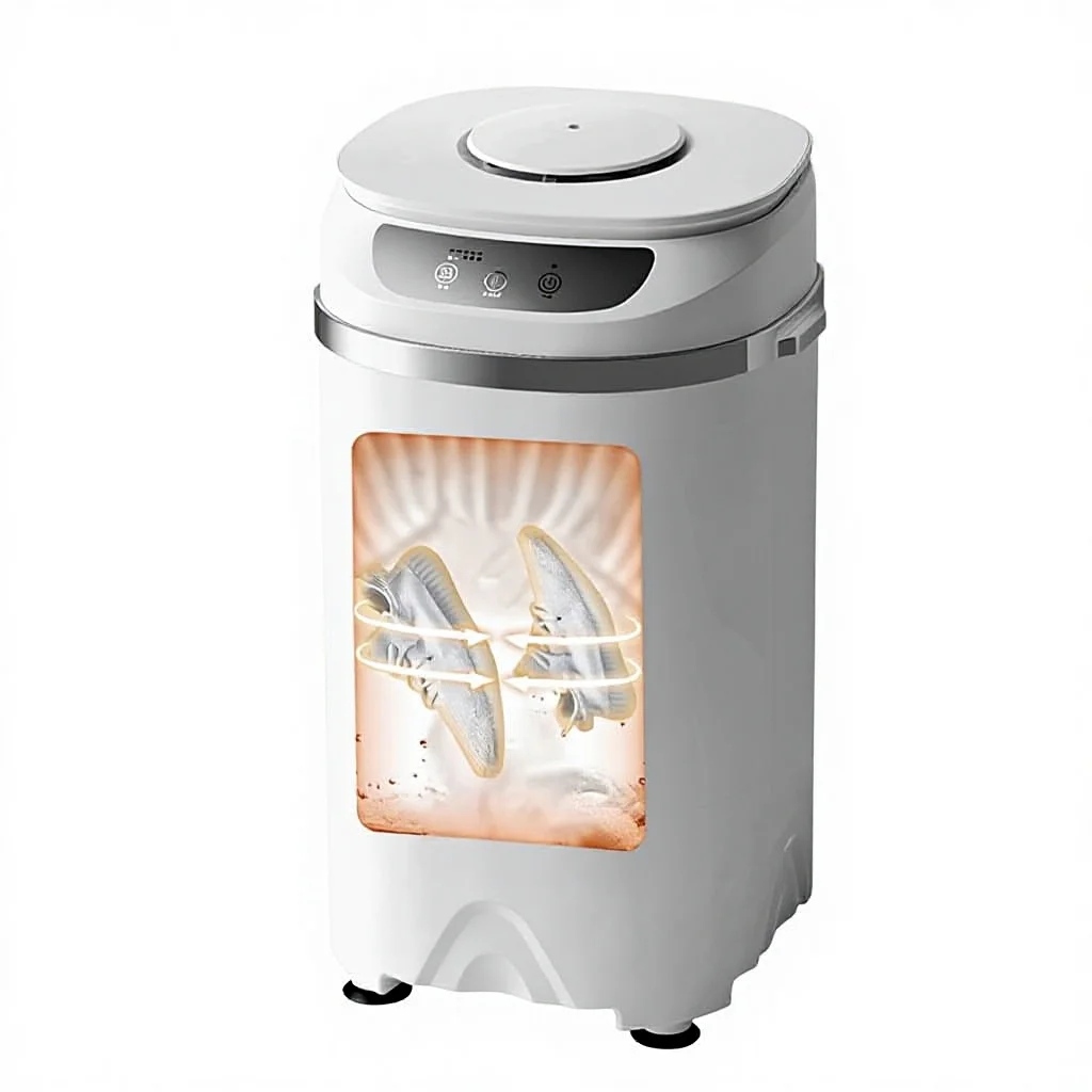 OYLP Shoe Washing Machine Household Small Automatic Washing Drying Brushing All Mini Laundry Sock Washing 6kg Magic Device