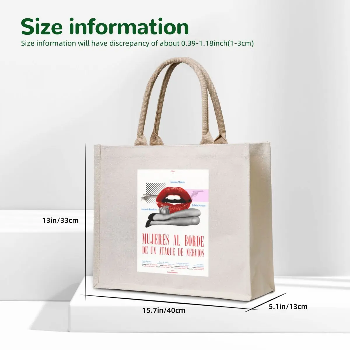 Women on the verge of a nervous breakdown Tote Bag Handbags women large tote bag bag for beach Shopper