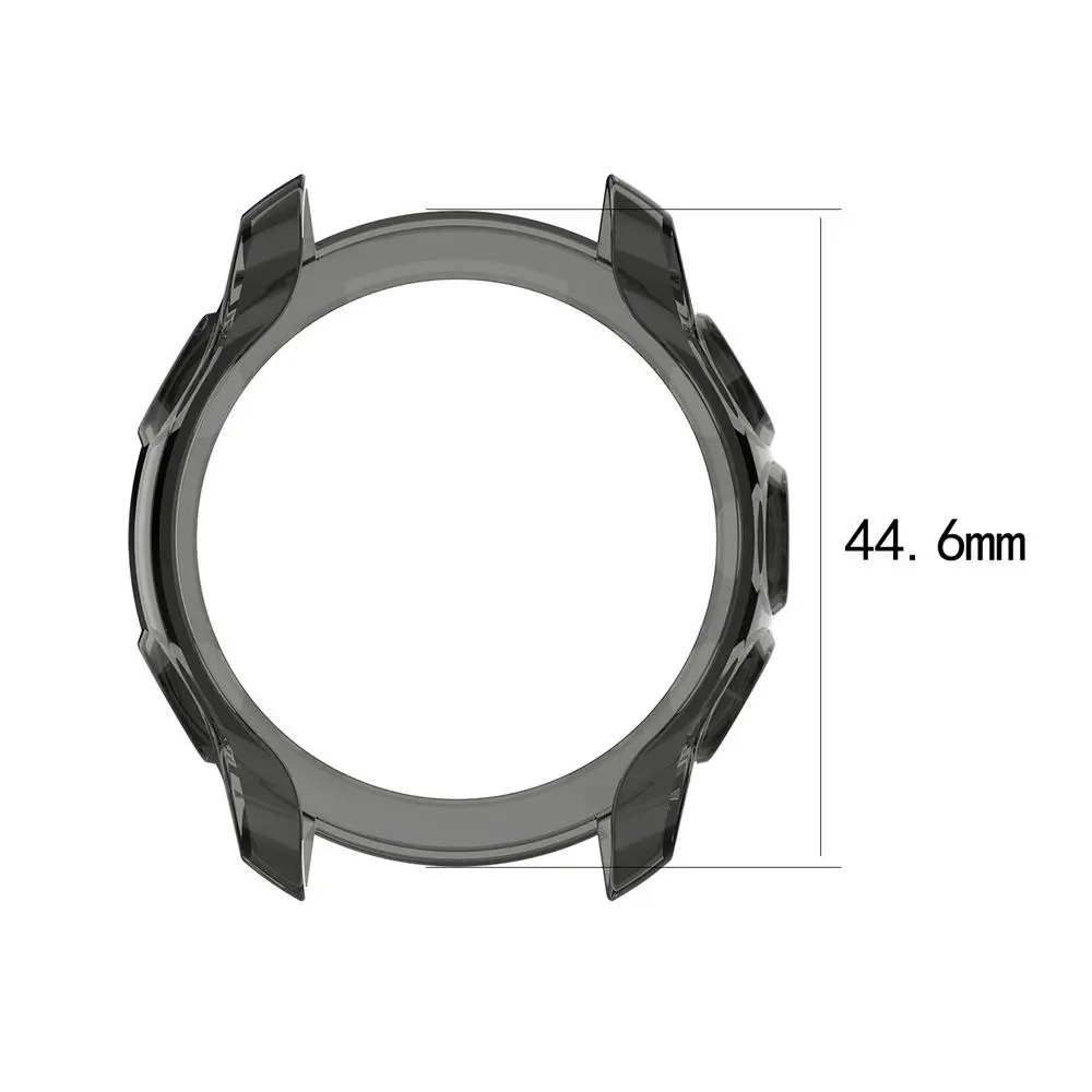 Replacement Wristbands Soft Protective Cover TPU Watch Case Bracelet Screen Protector For Garmin Forerunner 245M / 245