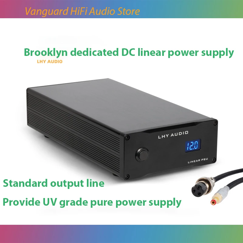 

LHY AUDIO DC Linear Power Supply 12V Brooklyn Mytek Brooklyn DAC Decoder