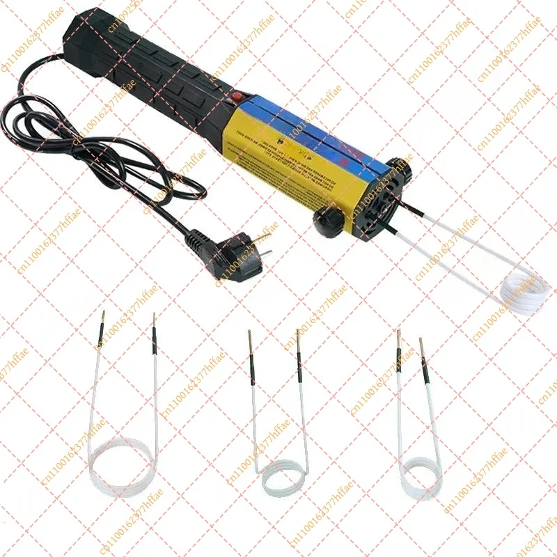 1000W Magnetic Induction Heater Kit Flameless Heating Technology With 8 Coils And Aluminum Alloy Box For Heating Nuts and Gears