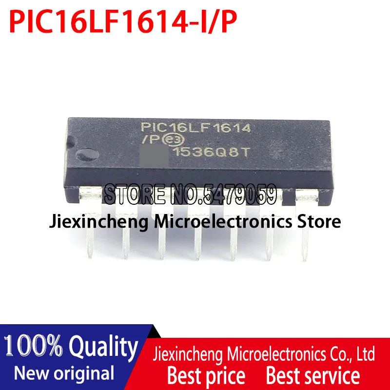 10 قطعة IR2113PBF IR2113 PIC16C505-20I/P PIC16C505 PIC16LF1614-I/P PIC16LF1614 TLC5620CN DIP14 جديد الأصلي