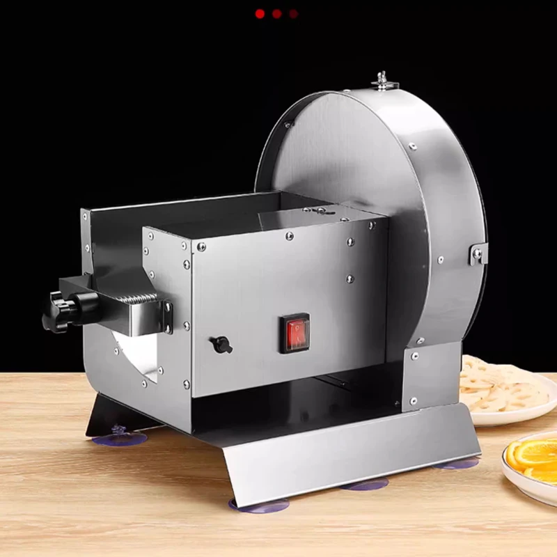 Automatic commercial fruit slicer Stainless steel electric slicer lemon potato vegetable multi-functional slicer