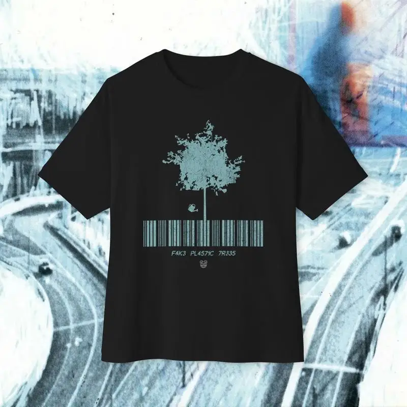 Radiohead Fake Plastic Trees Oversized Boxy Vintage 90s T-Shirt