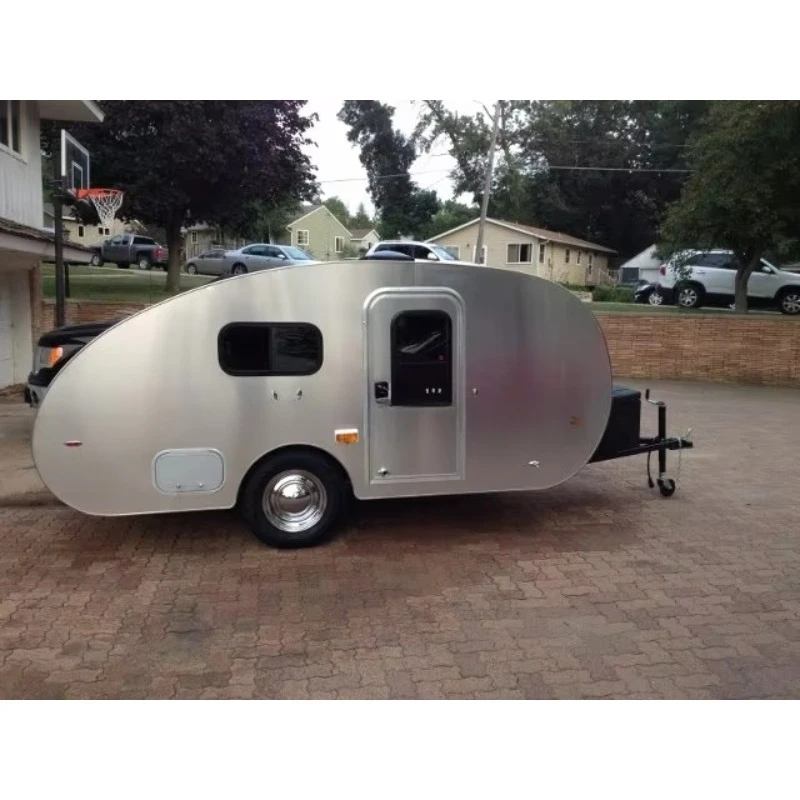 Motorhome  Trailer Teardrop Aluminum Caravan Door Frame Camper Small RV Entry Door With Windows