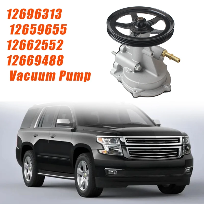 Engine Brake Vacuum Pump 12696313 For Silverado Sierra Suburban Tahoe GMC Yukon Escalade 2014-2020 12659655 12660004 Parts