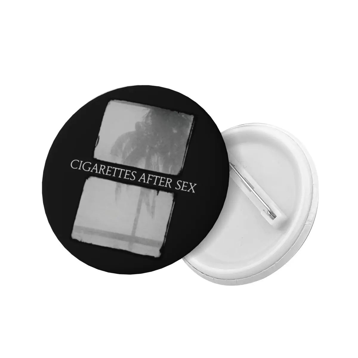 Customize Romance And Love Rock Band Cigarettes After Button Pin for Clothes Badges Brooch Pinback Gift