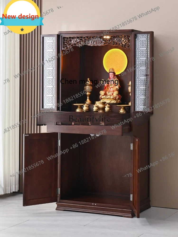 c139 Tempio del Buddha cinese armadio per vestiti casa dio della ricchezza tavolo per il culto del tempio dell'antenato armadio