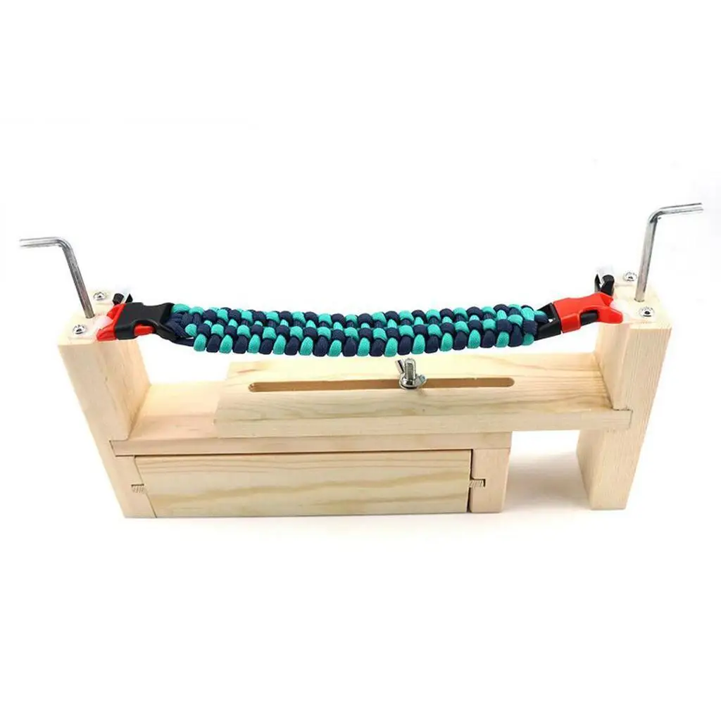 

1 комплект инструментов для вязания браслетов, инструмент для плетения плетения, деревянный инструмент