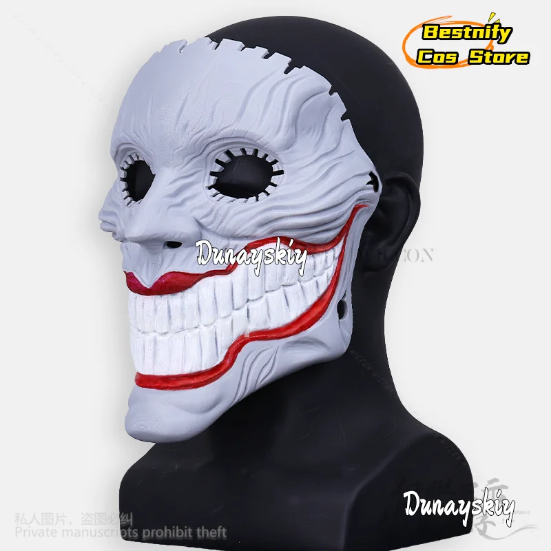 Aira Shiratori Anime Dandadan Cosplay Costume Mask Props 3D Hard Plastic Roleplay For Halloween Horror Gifts For Girl Customized