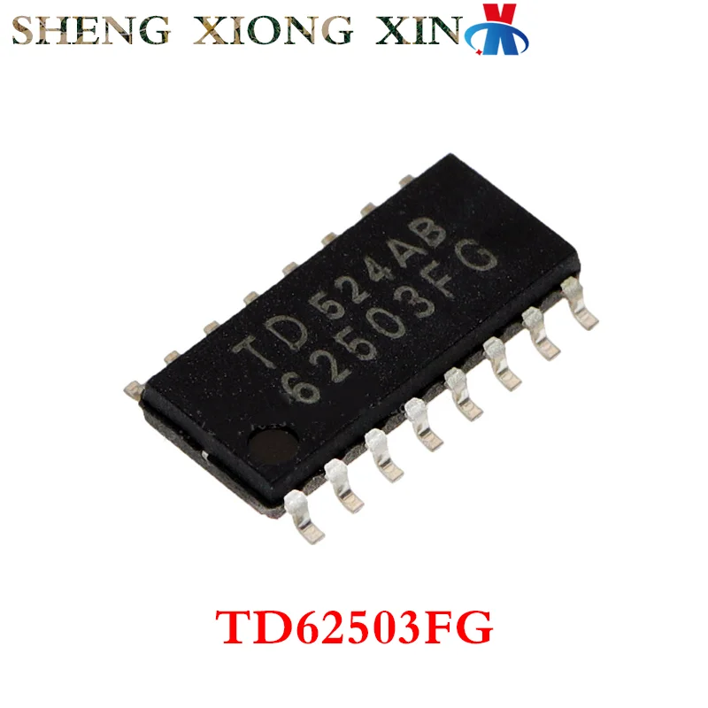 5pcs/Lot 100% New TD62503FG SOP-16 Driver Chip 62503FG 62503 Integrated Circuit