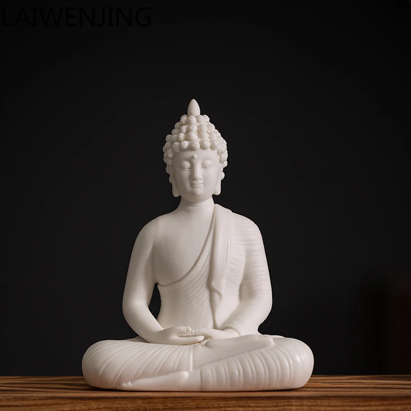 MJY 새로운 중국 선 세라믹 빅 데이 Tathagata 부처님 장식 홈 소프트 장식