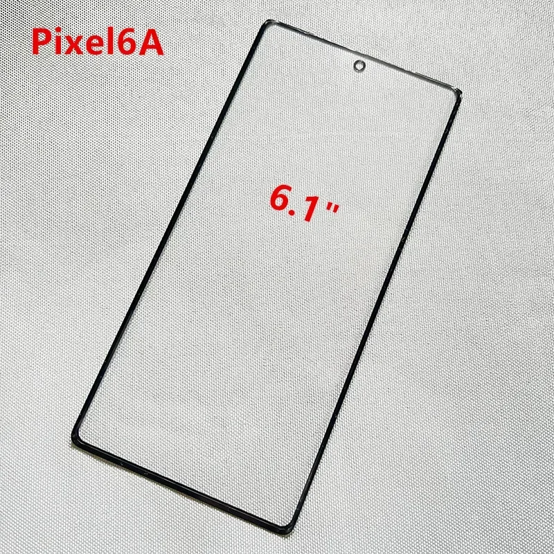 Outer Screen For Google Pixel 8 Pro 7 6 6A 5 4A 5G 4 XL 3A 3 Front Touch Panel LCD Display Out Glass Cover Repair Replace Parts