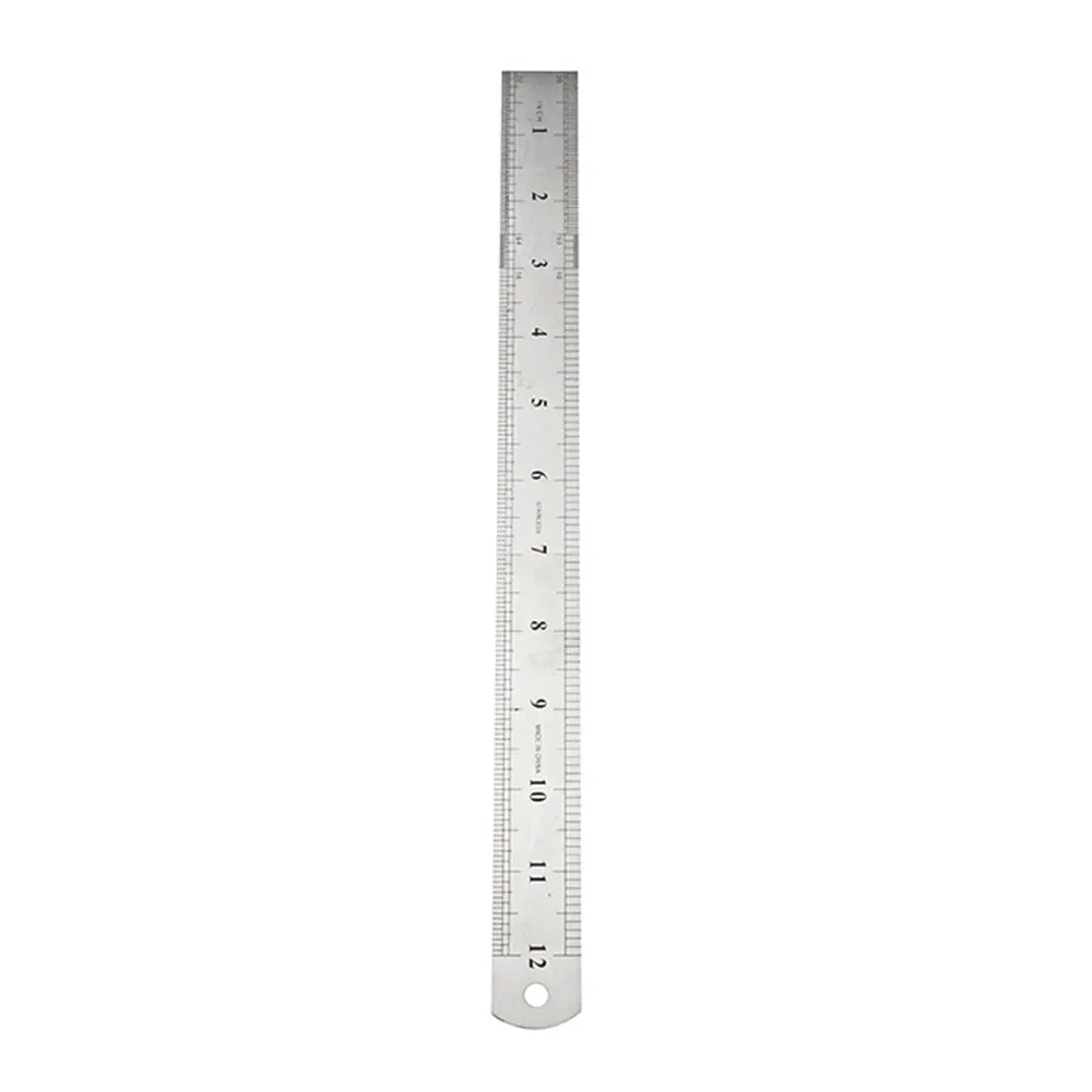 3 pcs Drawing Ruler Measuring Tool Halloween Christmas New Year Metal Rulers Metric Ruler Metalic Ruler Measuring Rulers Premium