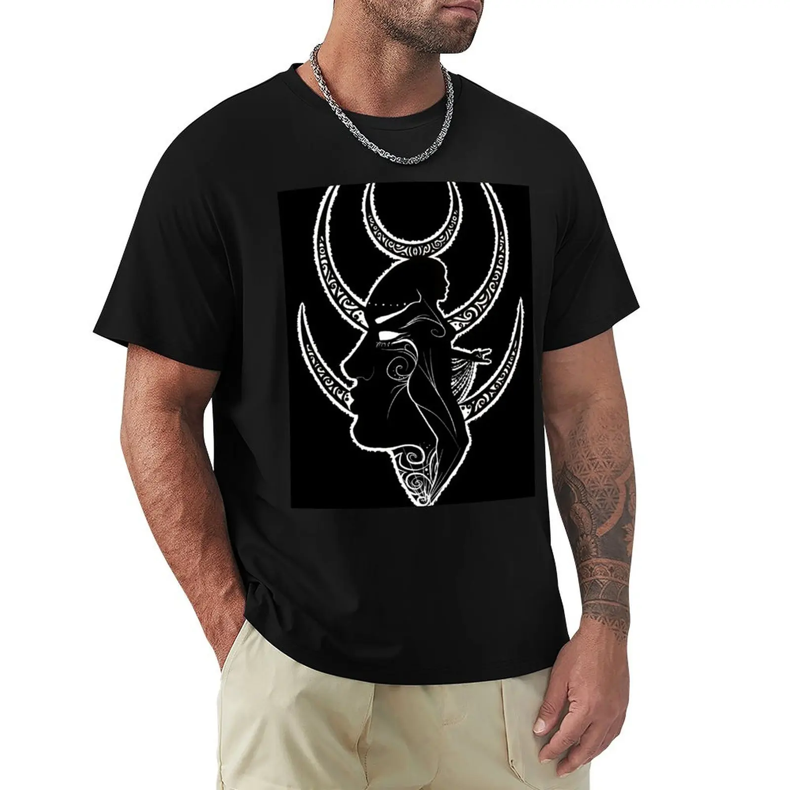 The Divine Feminine T-Shirt Modern Print Casual T-Shirt