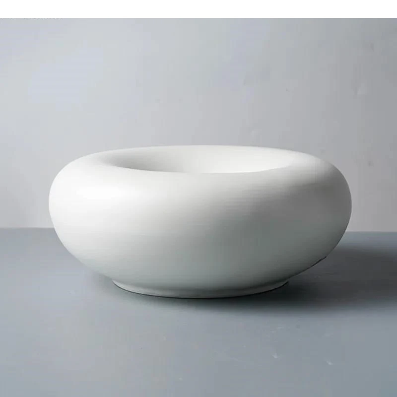

Круглая керамическая посуда, отель, ресторан, десертная тарелка, украшение для гурманов, скандинавский стиль, домашняя кухня, белый цвет