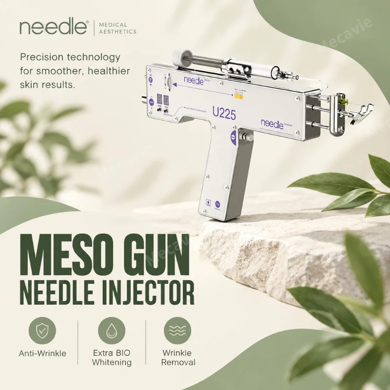 U225 Mesotherapy Gun Skin Rejuvenation Anti Wrinkle Stretch Mark Removal Essence Injector Beauty Salon Equipment