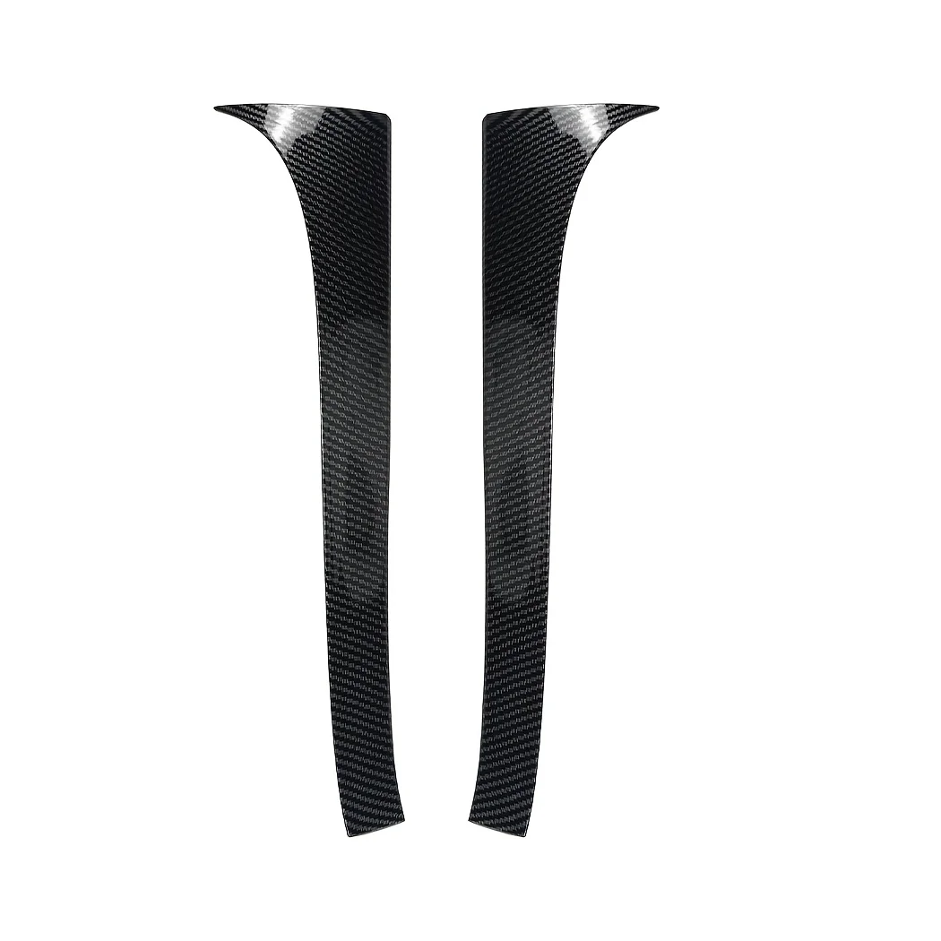 Für VW Volkswagen Golf MK5 Standard R32 2003 2004 2005 2006 2007 2008 Heckscheiben-Spoiler Flügel-Verkleidung Hochglanz Schwarz/Carbon-Look – Detail 4