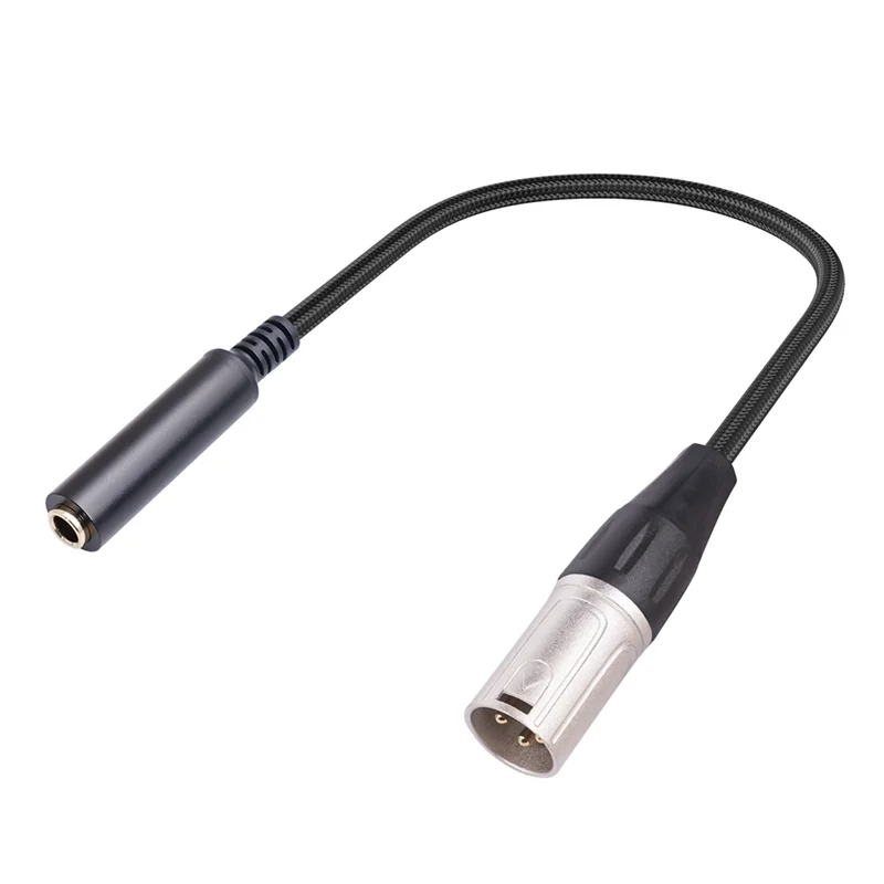 XLR Male to 1/4 inch Female Cable,3 Pin Male to 6.35mm Socket Audio Cord, XLR Male to 6.35mm Microphone Audio Cable