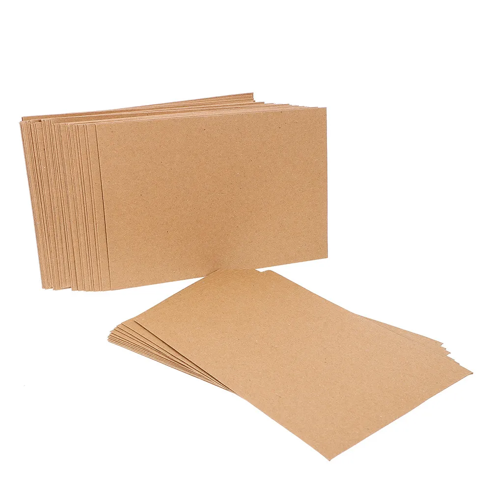 100Pcs Self-Sealing Kraft Paper Envelopes Peel Stick for Wedding Invitation Greeting Cards Mailing Postal Bags Brown