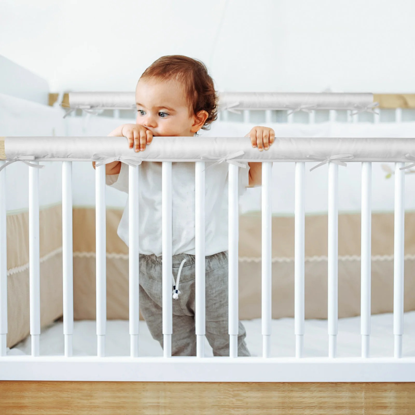 

Furniture Protection Cotton Bed Rail Protectors Corner Covers Baby Safety Guards Guardrail Padding For Kids Edge Fireplace Guard