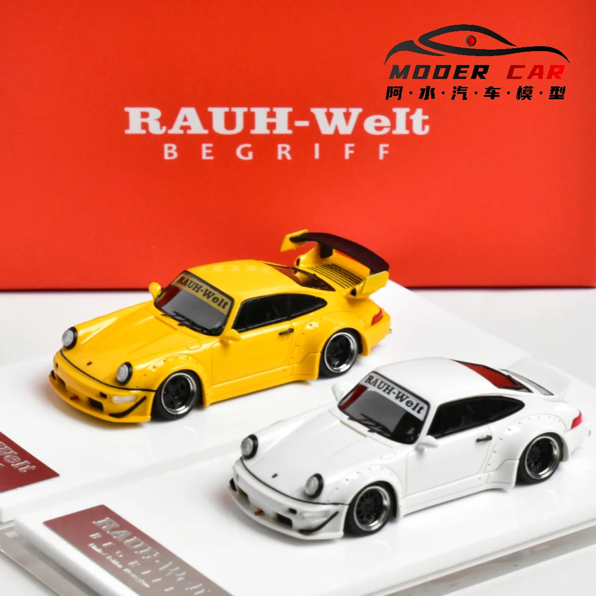 

1:64 RWB 993 Rauh-Welt Resin Diecast Model Car