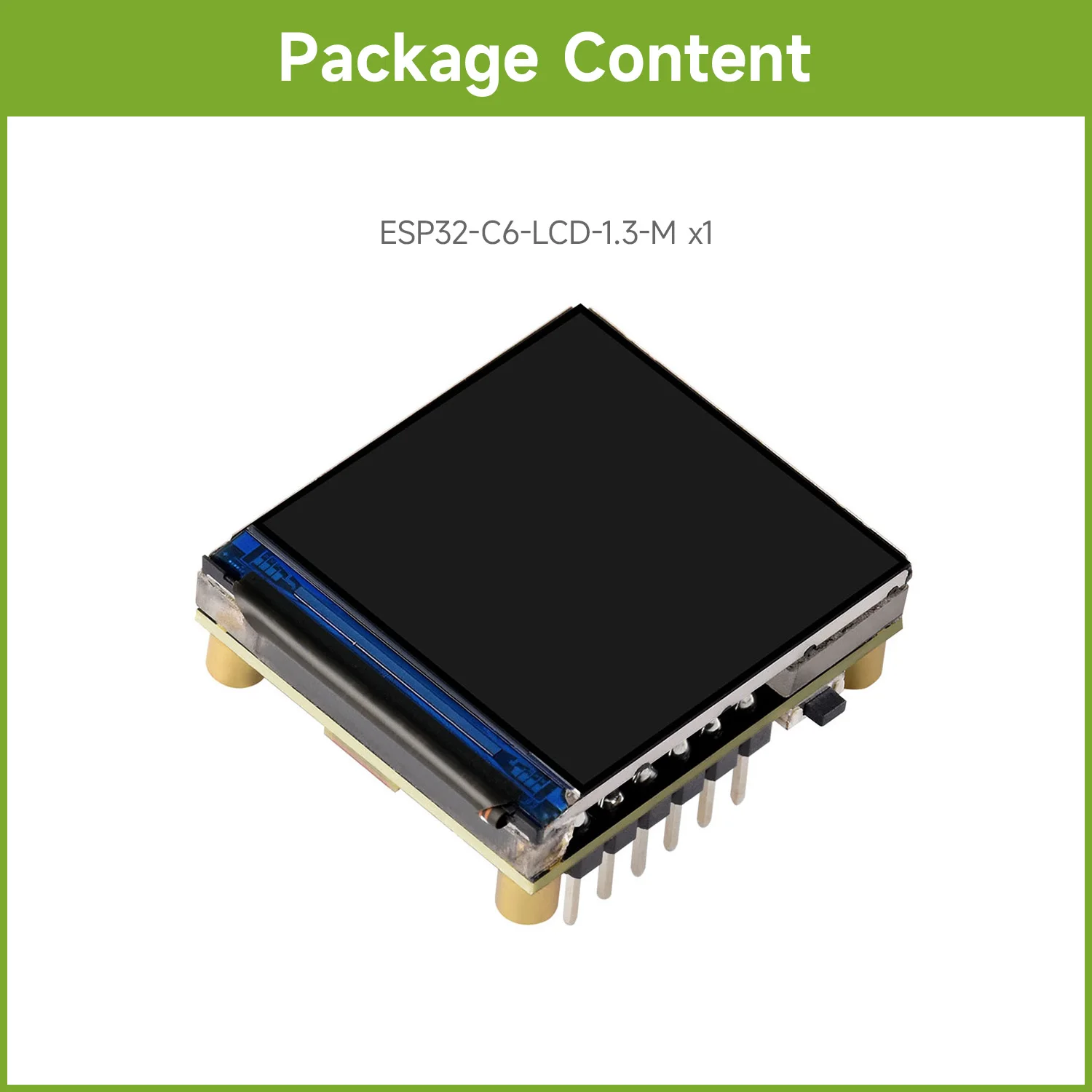 Variant: presoldered header