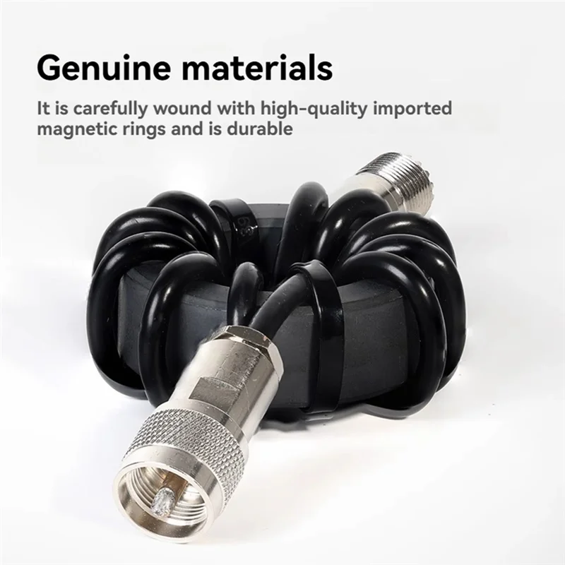 B24B حلقة مغناطيسية لراديو الموجات القصيرة EM-43 1.8-30 ميجا هرتز خنق الموجات القصيرة 1:1 الوضع الحالي Balun