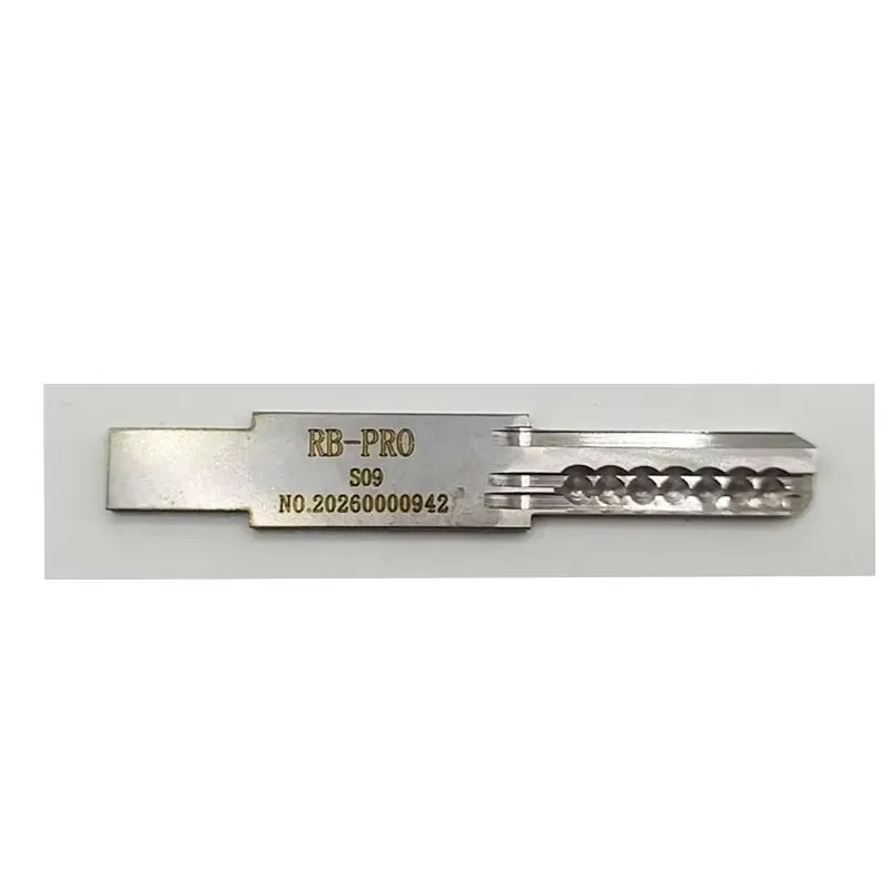 Newest Haoshi Tool RB-PRO S09 Tin Foil Tool TinFoil Euro European Lock Opener Locksmith Lock