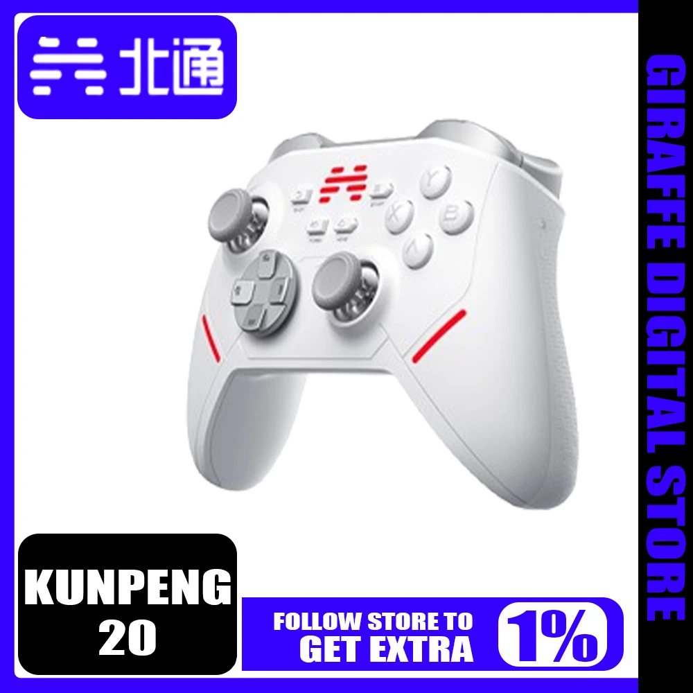 

Betop Kunpeng 20 Gamepad 3 Mode Bluetooth Wireless Game Controller Pc Gaming Accessories for Steam Xbox Gamer Gamepad Man Gifts