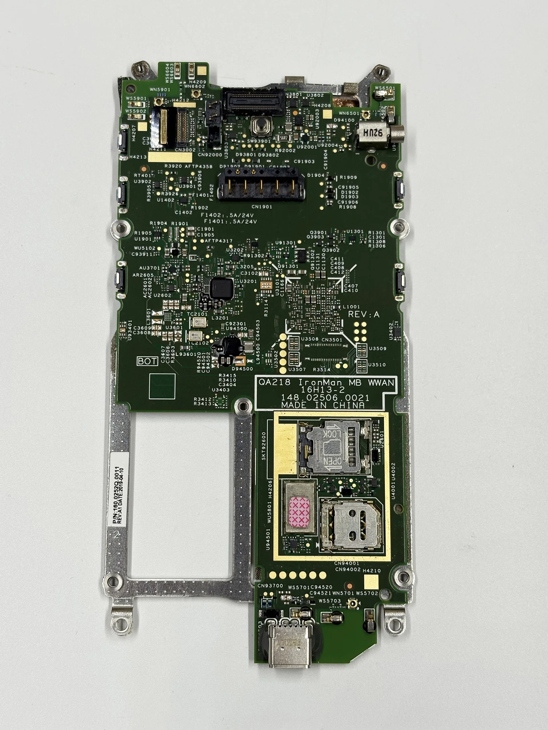 TC56CJ Mainboard, Replacement Part, Featuring Android 8.0 Google GMS Operating System. Part Number: TC56CJ-1PAZU4P-25