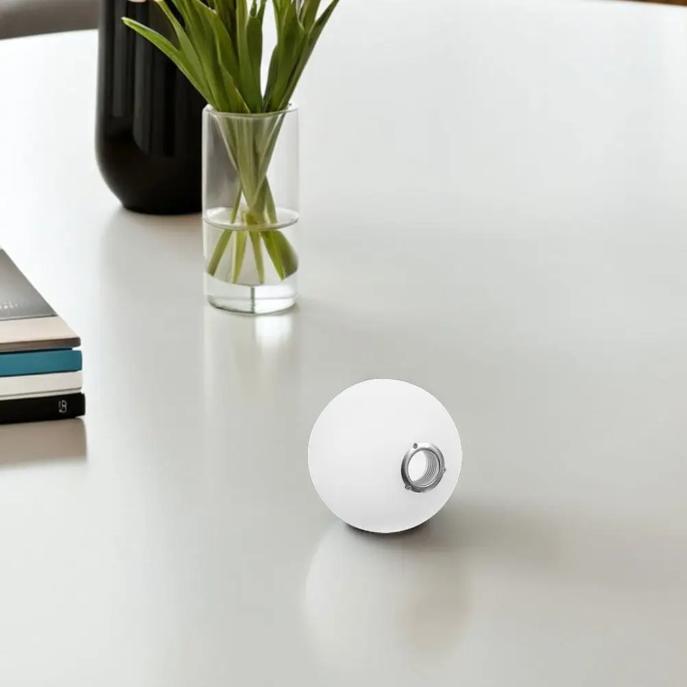 

2 шт. акриловых плафонов для светильников, молочно-белые, круглые, сменные, с цоколем G9, для потолочного, настенного, уличного освещения