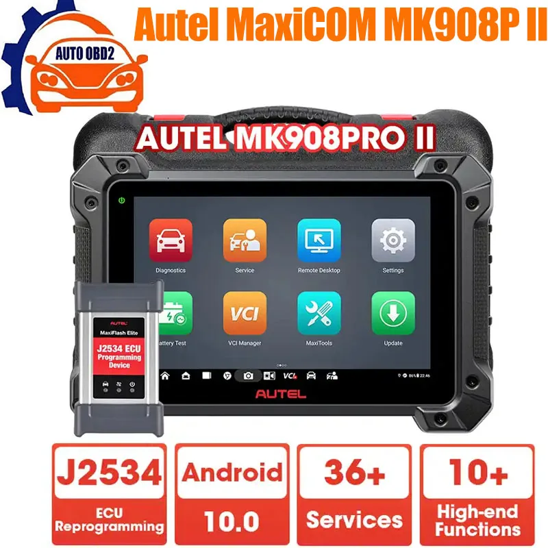 

Autel MK908P II Car Diagnostic Scan Tool with J2534 ECU Programming Online Coding Upgraded of MaxiSys MS908S Pro MK908PRO