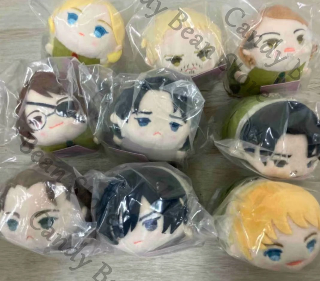 genuino-ataque-a-los-titanes-levi-ackerman-eren-jaeger-cosplay-esponjoso-algodon-maumet-colgante-marioneta-de-dibujos-animados-llavero-regalo-de-navidad