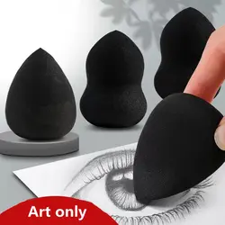 Artist Blending Sponge Professional Washable Sketch Rubbing Sponge Reusable Drawing Art Blenders Tools for Artist Art Supplies