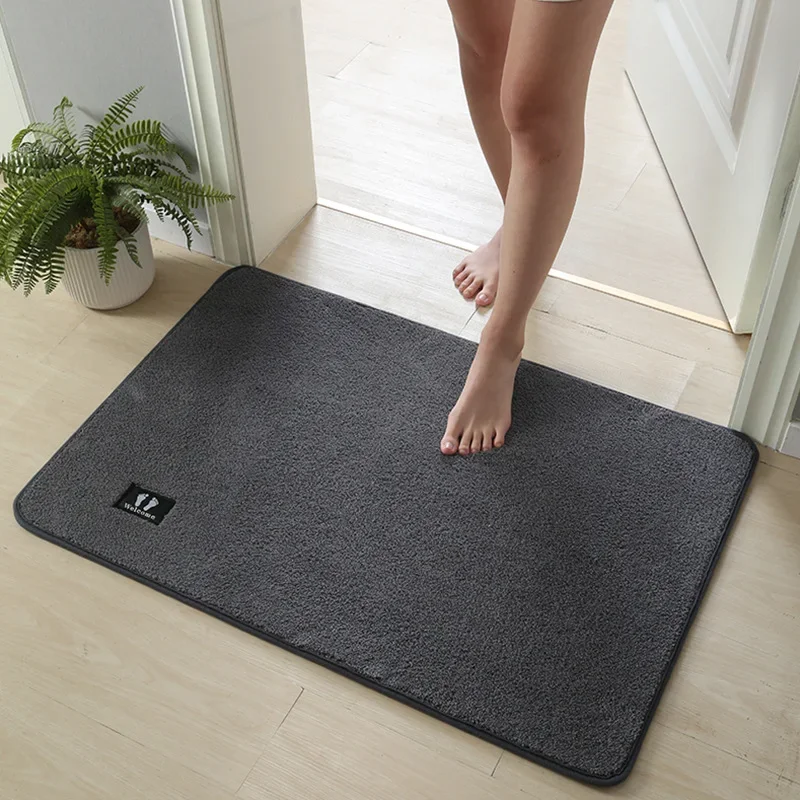 Soft Anti-Slip Bath Mat Super Absorbent Bathroom Carpets Rugs Bathtub Floor Doormat For Shower Room Toilet Rug Bathroom