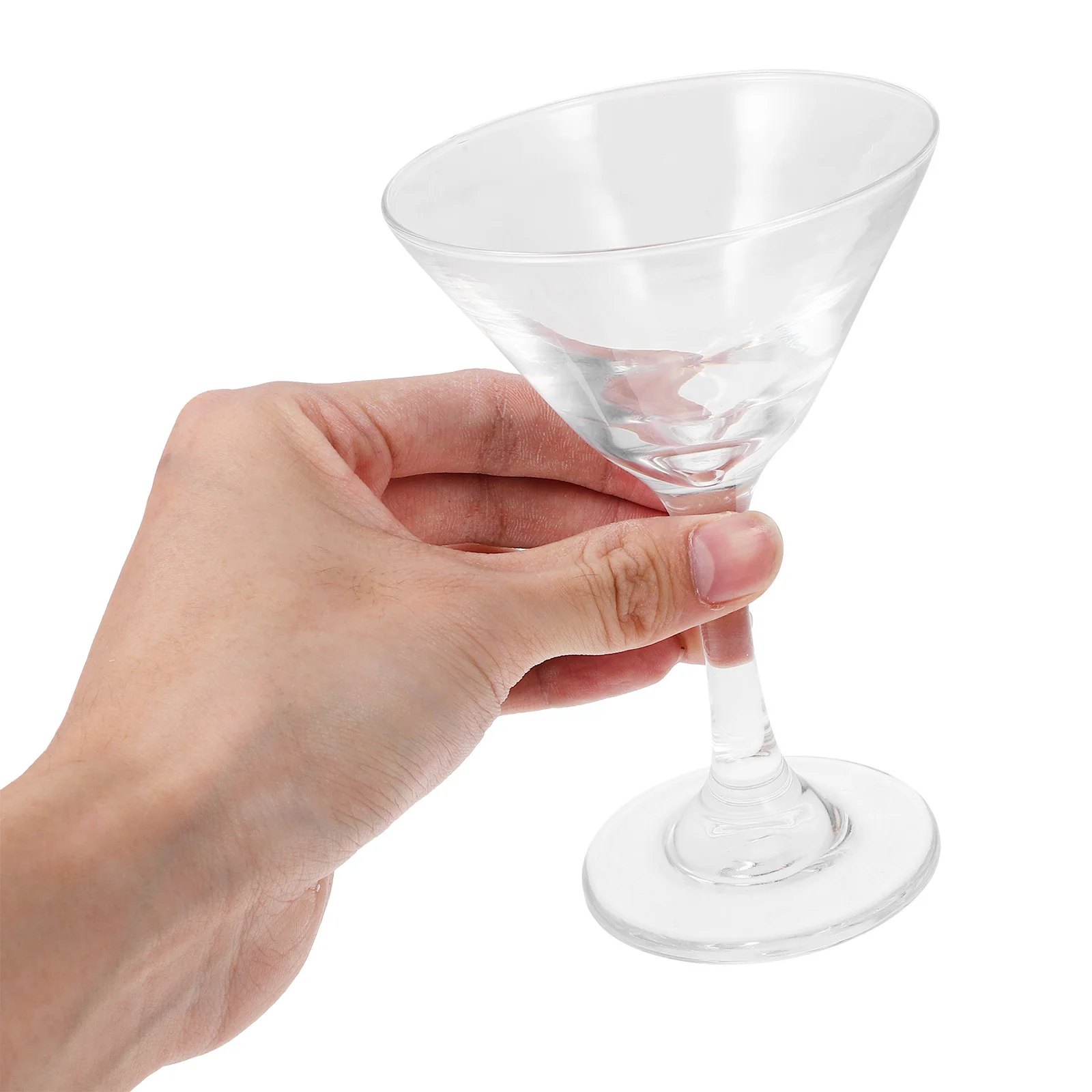 

6 Pcs Drinking Cup Glass Cocktails Glasses Party Beverage Cups Goblets for Drinks