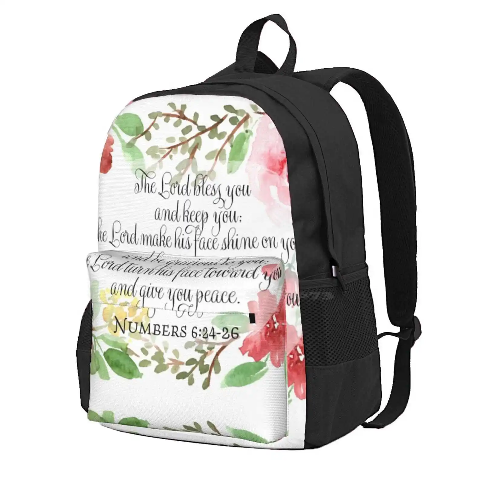 

The Blessing | Numbers 6:24-26 | Scripture Art Hot Sale Schoolbag Backpack Fashion Bags The Blessing The Lord Bless You And