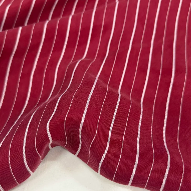 Ткань винно-красная в вертикал – обзор и цена Textile For Sewing