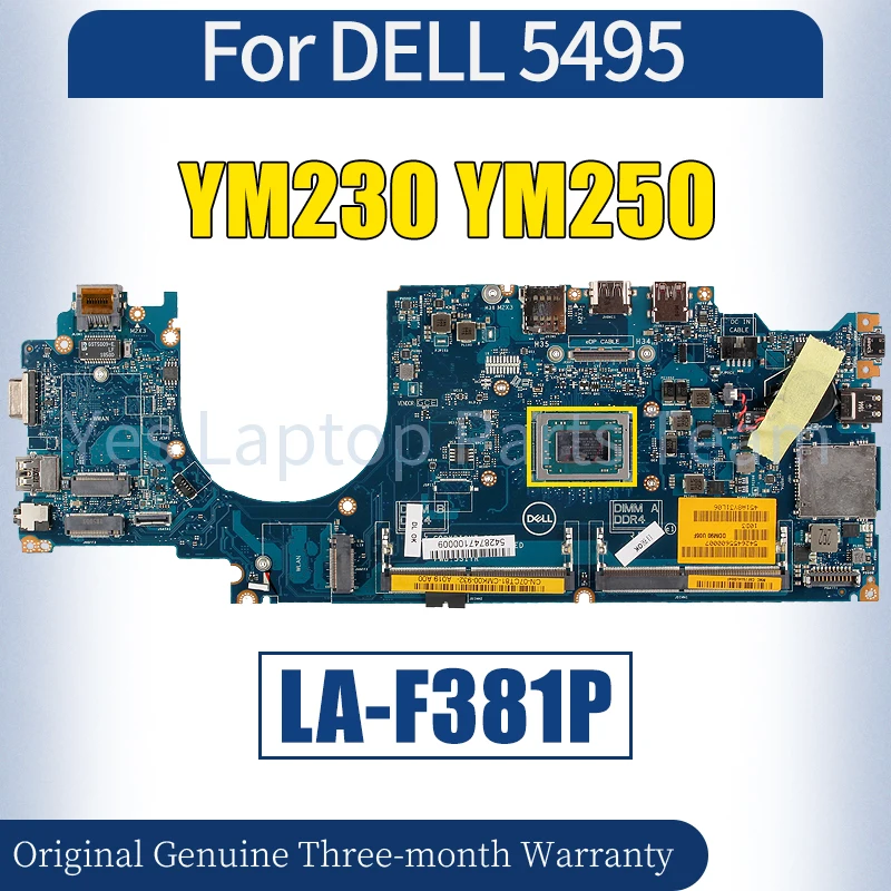 

LA-F381P For DELL 5495 Laptop Mainboard LA-F381P 100％ Tested Notebook Motherboard