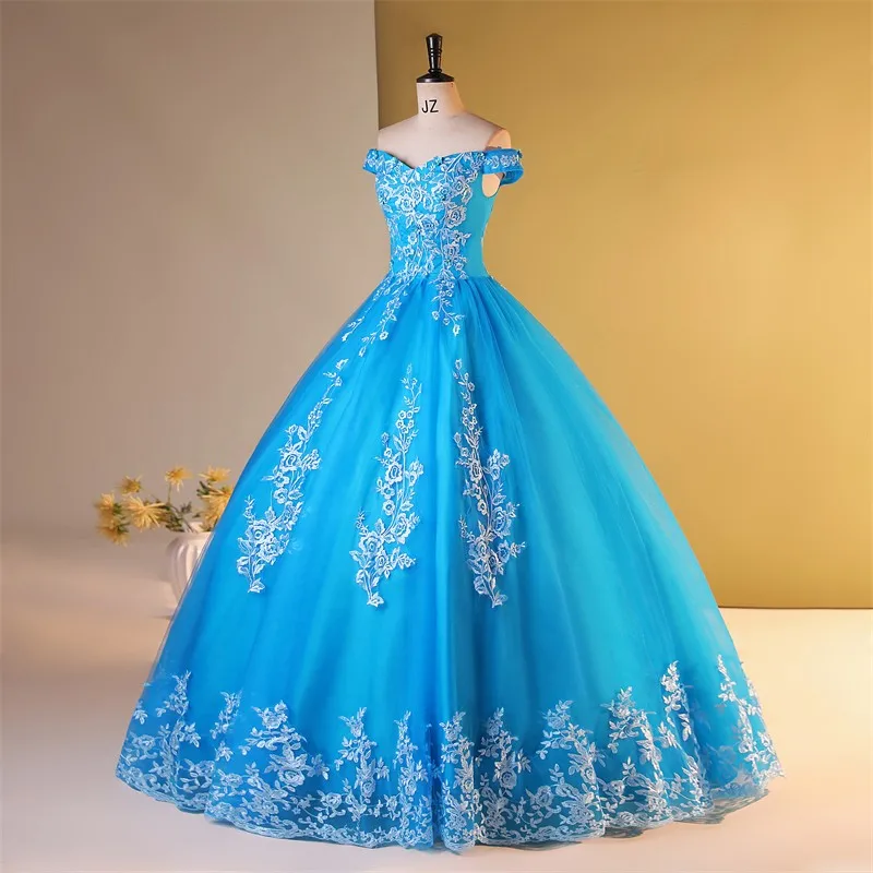 Pas cher 15 robes de Quinceanera 2024 nouvelle robe de bal robes de soirée douces 15 ans robes pour Quinceanera personnalisé