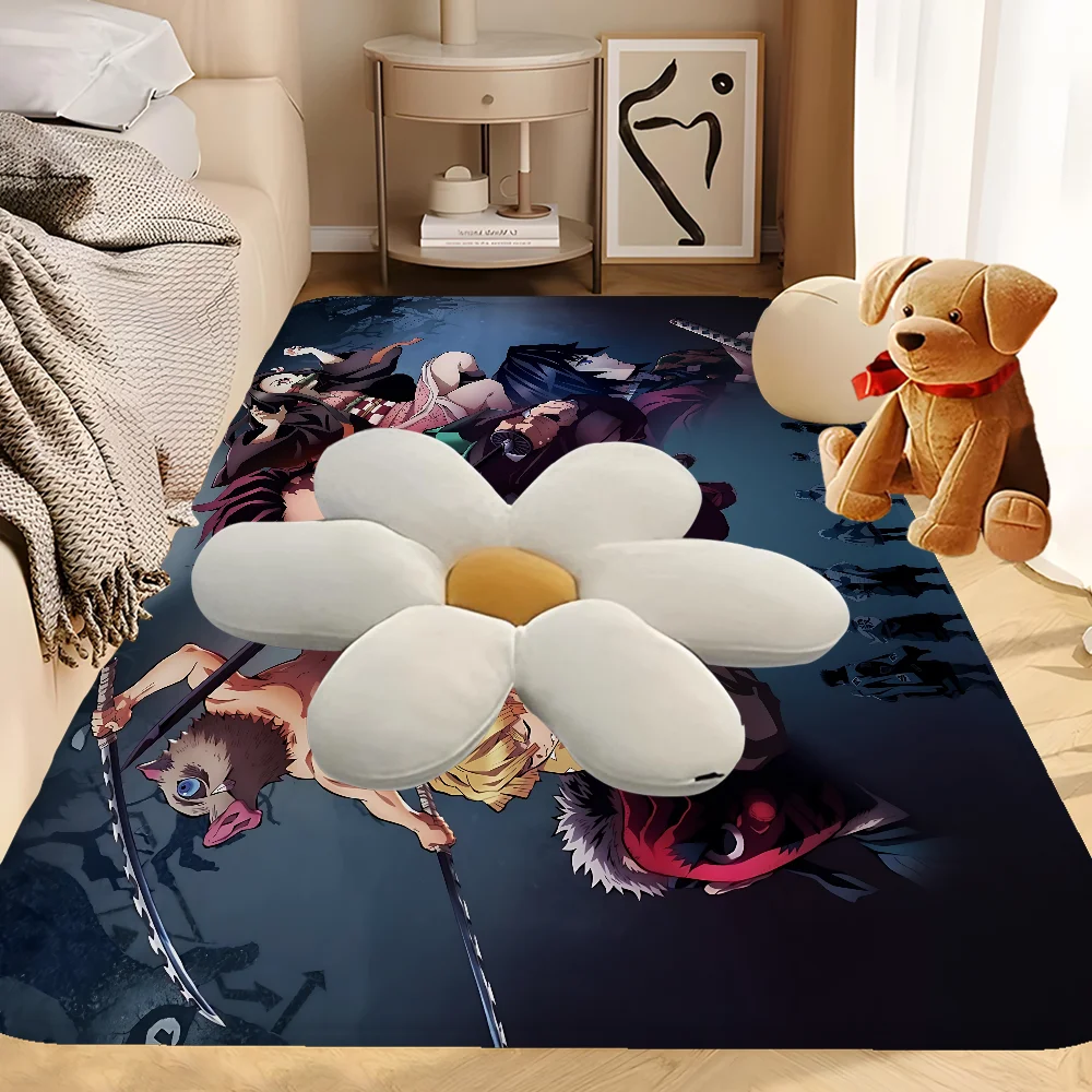 Demon Slayer Kitchen Mat Cheaper Anti-slip Modern Living Room Balcony Printed Modern Home Decor