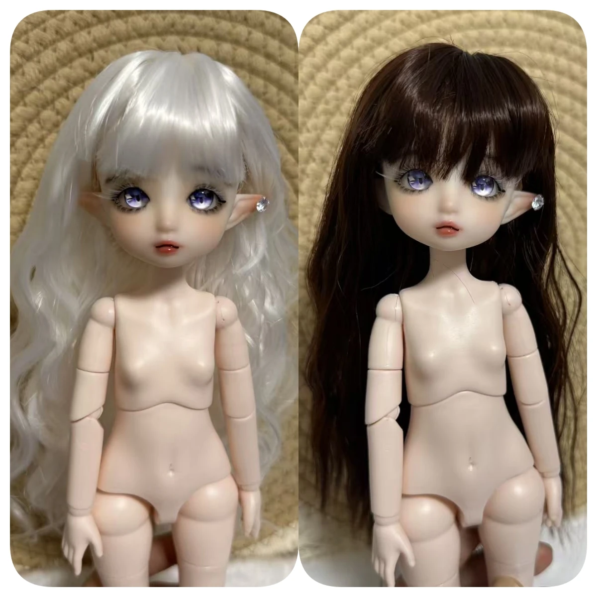 

Кукла шарнирная с открытой головой, 30 см, 1/6