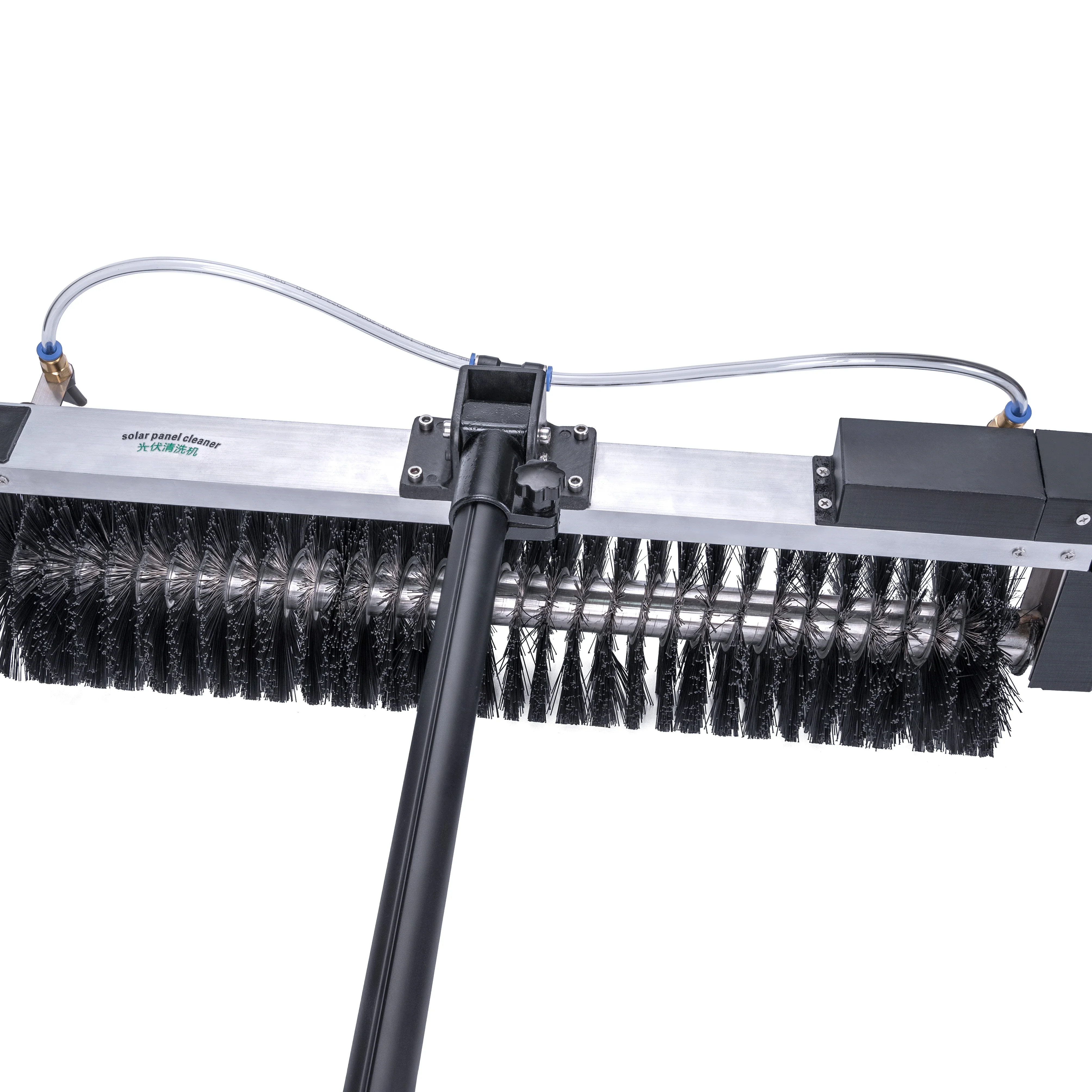 Eco-Friendly Multifit 3.5m 5.5m 7.5m Semi Automatic Brush For Solar Panel System Solar Cleaning Brush