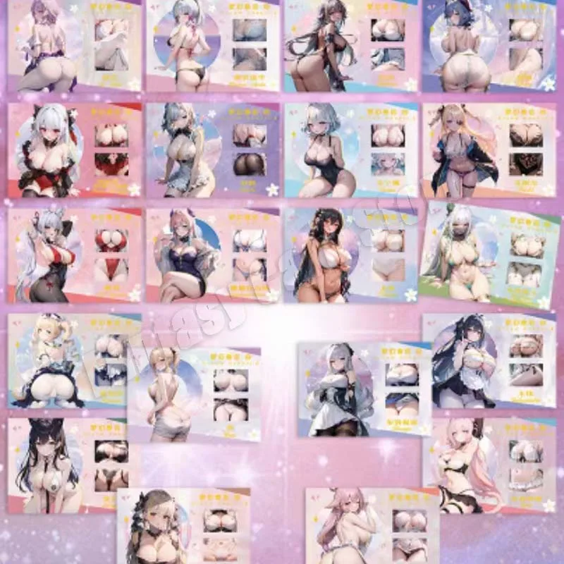 Neue Sexy Göttin Nude Karte Große Brüste und Perky Maid Butt ACG Goddess Story Bikini Uniform Heiße Produkte Booster Box