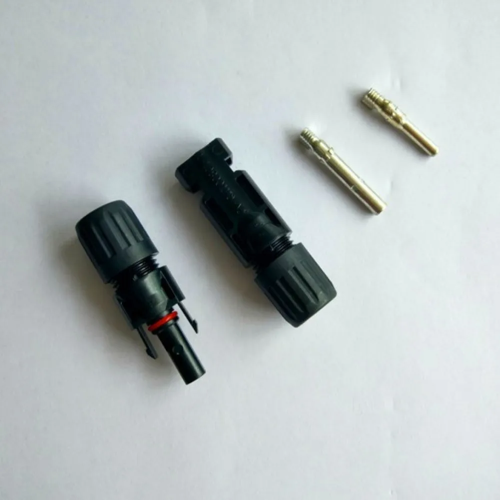Conector de Cable de Panel Solar Conector de Cable Solar Conector de Cable de Panel Solar seguro Macho/Hembra Protección IP67 impermeable