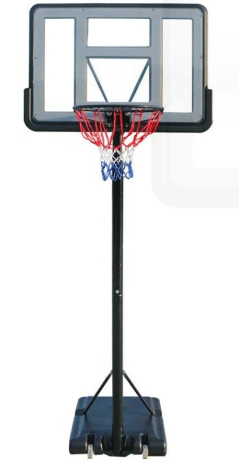 10ft Professional Youth Basketball Hoop Stand Steel Pole With Backboard And Net
