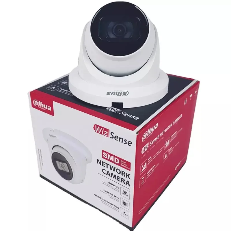 Dahua WizSense 네트워크 카메라 지지대, 8MP IR 고정 초점 아이볼, 마이크 IPC-HDW2841TM-S 내장