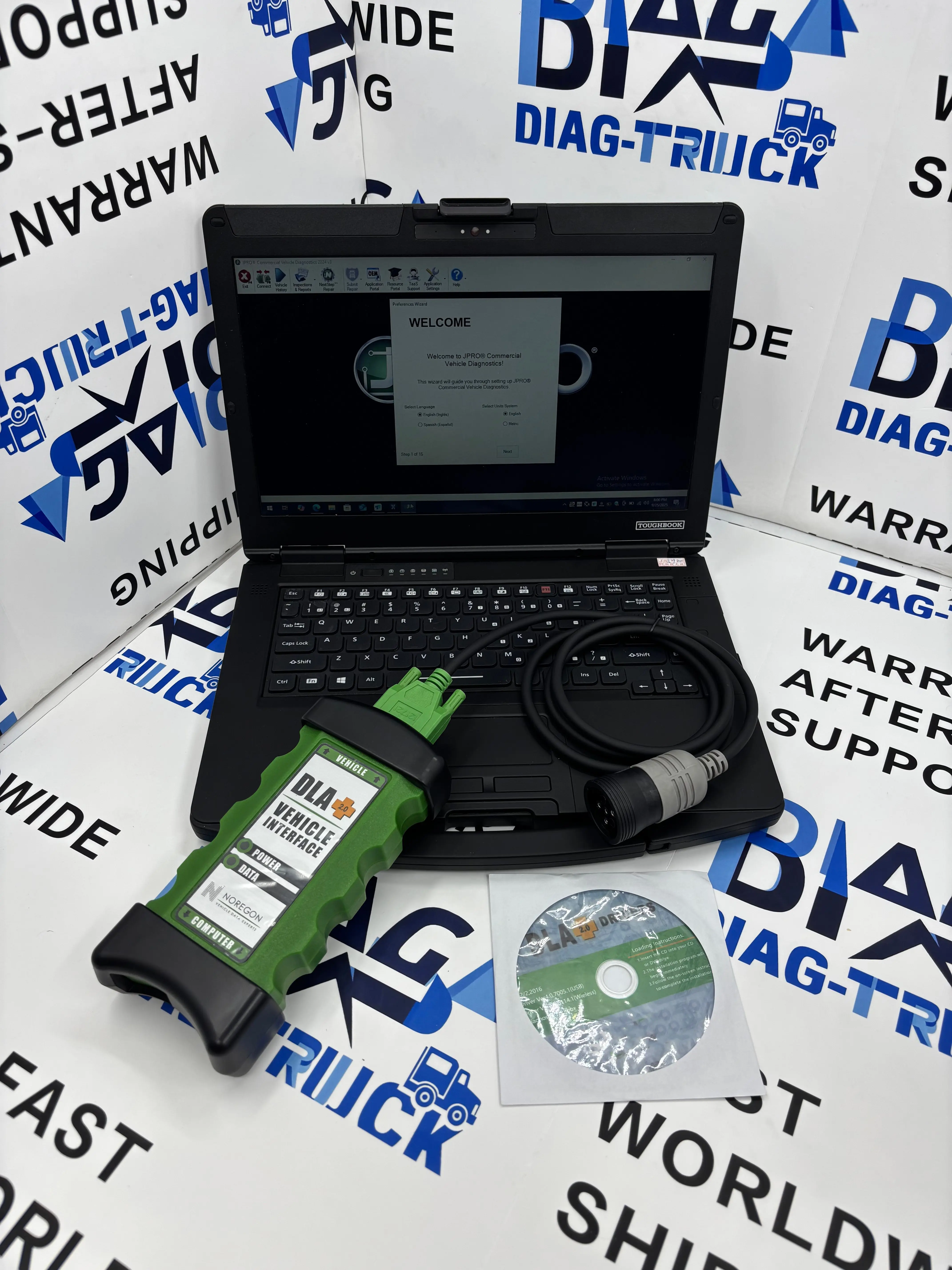 Scanner de Diagnostic de camio - Heavy Equipment Diagnostic Tool avis et prix