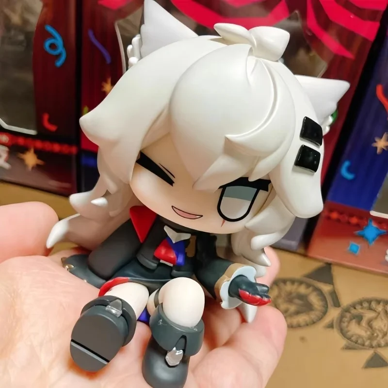 

Arknights Carnival Night Mini Series Q-Version Фигурка Модель ПВХ Аниме Периферийные устройства Kawaii Украшения Игрушки Праздничный подарок
